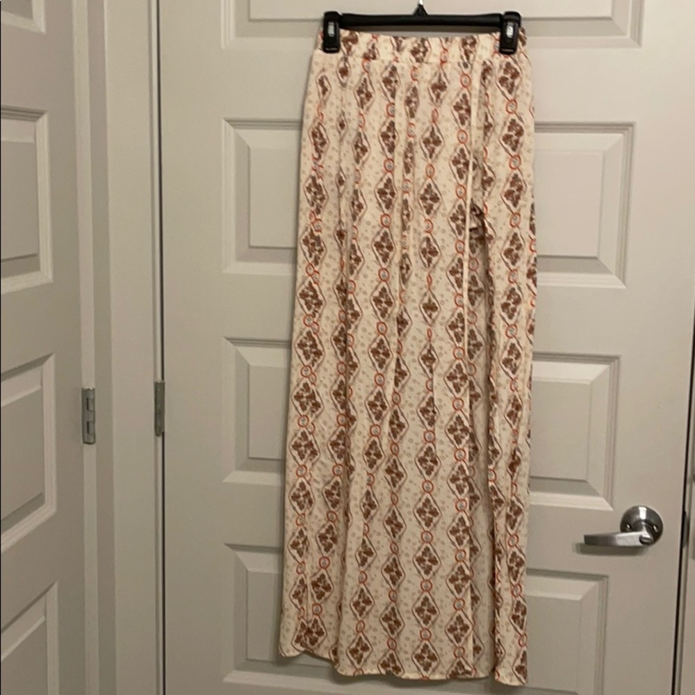 Two Piece Set! Crop Top & High Waisted Maxi Skirt